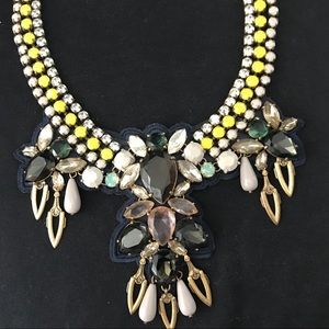 J. Crew Crystal Collar Necklace